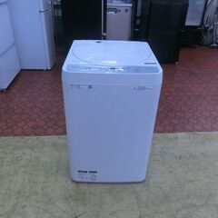 ID 529212 洗濯機5.5K シャープ 2019年 ES-GE5C-W