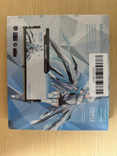 【新品未開封】Asgard rog strix ddr5 6800MHz 32GB 吹雪コラボ