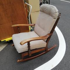 キツツキ ロッキングチェア/飛騨家具【F00771】