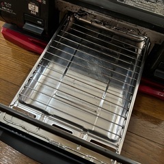 ガスコンロ　台付き　グリル付きテーブルコンロ