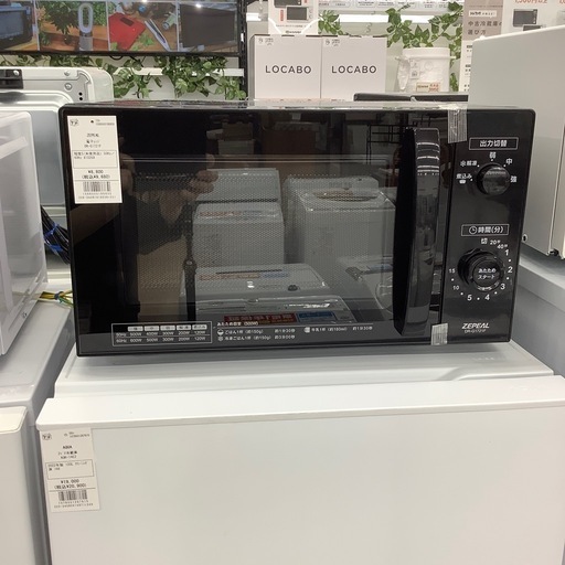 【6ヶ月保証付き】未使用品ZEPEAL電子レンジのご紹介です【トレファク東大阪箕輪店】