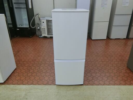 ID 525641　冷蔵庫2ドア　146L　三菱　２０２２年　MR-P15E2H-W