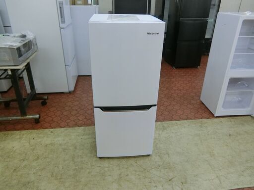 ID 525504　冷蔵庫２ドア　130L　ハイセンス　２０１８年　HR-D1302