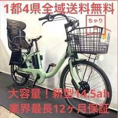 1都4県全域送料無料 業界最長12ヶ月保証 電動アシスト自転車 ブリヂストン