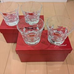 【4個セット】バカラのグラス（新品未使用）