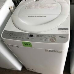 NO 421 ?北九州市内配送設置無料✨? シャープ 全自動洗濯機