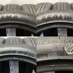 【新品】札幌発 引取可 2024年製 ZMAX ZEALION 245/40ZR18 97W 18インチ 夏タイヤ 4本 audi/A5スポーツバック等 バラ売り可　(JRB028)クレジットカード QRコード決済可能