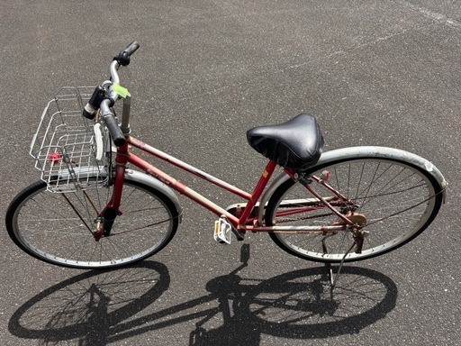 自転車 26インチ　赤