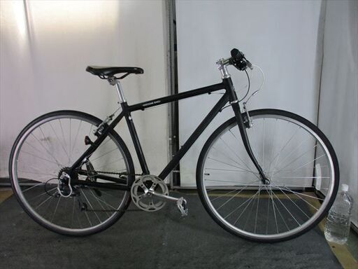 Ｄ732★17800円★整備済み スポーツ中古自転車 asahi　ウイークエンドバイク【クロスバイク　黒　47ｃｍ】