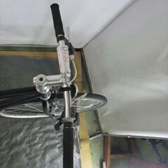 Ｄ732★17800円★整備済み スポーツ中古自転車 asahi　ウイークエンドバイク【クロスバイク　黒　47ｃｍ】