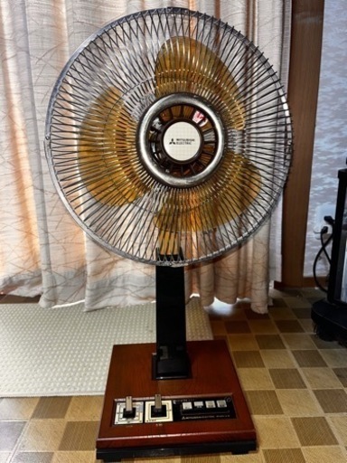 ⭐︎発送可能⭐︎【レア品】三菱電機 昭和レトロ　扇風機 R30-VX/1982年式