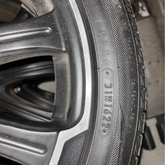 タイヤホイールセット ALGERNON アルジェノン フェニーチェ TOYO 215/45R18 製造22年 