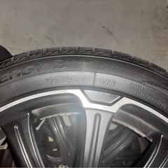 タイヤホイールセット ALGERNON アルジェノン フェニーチェ TOYO 215/45R18 製造22年 