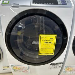 ジモティ来店特価!! ドラム式洗濯機 ヒタチ BD-SV110AL 2017 J-0878