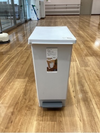 ダストBOXペダルペール【町田市再生家具】0829