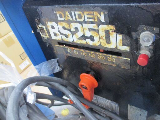 DAODEN BS-250L 溶接機 キャブタイヤ付 中古品 【ハンズクラフト宜野湾店】