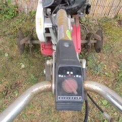 HONDA 耕うん機 PUNCH F-401 動作品 培土器付き/ホンダ パンチ ガソリン/耕運機 農作業 畔立て 畝立て