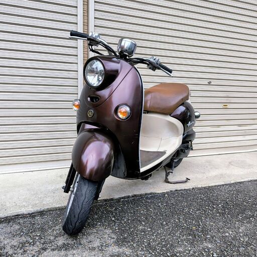 ビーノ SA36J ブラウン 4ストFI インジェクション 関西外大近く