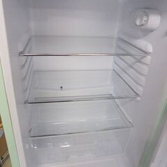 2ドア冷蔵庫 130L 2020年製 アイリスオーヤマ PRR-142D-LG ライトグリーン 130Lクラス レトロデザイン 札幌市 白石店