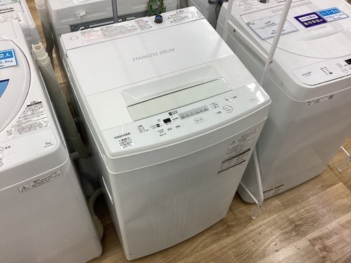 【取りに来られる方限定！！】TOSHIBA 全自動洗濯機　2019年製