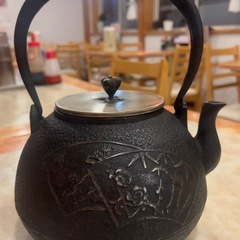 龍文堂　鉄瓶年代あり