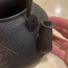 龍文堂　鉄瓶年代あり