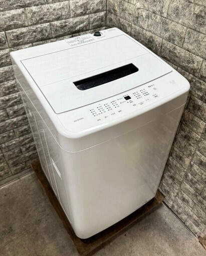 【高年式 美品】大阪送料無料★3か月保障付き★洗濯機★2024年★アイリスオーヤマ★5kg★IAW-T504★S-352