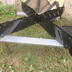 本格派 Snowpeak 焚火BBQセット+ベースプレート 7点 野遊びセット スノーピーク 良品