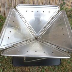 本格派 Snowpeak 焚火BBQセット+ベースプレート 7点 野遊びセット スノーピーク 良品