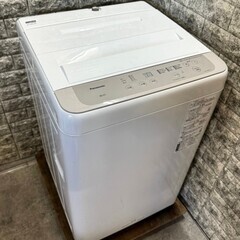 【美品】大阪送料無料★3か月保障付き★洗濯機★2021年★パナソニック★6kg★NA-F60B14-C★S-338
