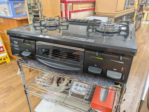 J540★Rinnai★都市ガスコンロ★水有り片面焼きグリル