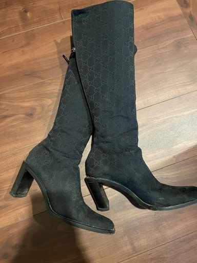 グッチ　ブーツ　22.5cm\n