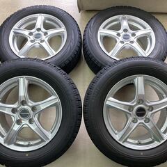 スタッドレスタイヤ 225/60R18 エスクード純正アルミ付 4本セット‼️