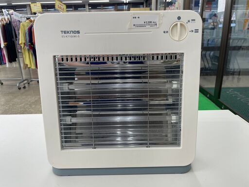 ★ジモティ割あり★ TEKNOS 電気ストーブ   動作確認／クリーニング済み TJ8253