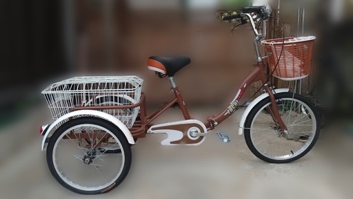 【再値下】折りたたみ可能な三輪車