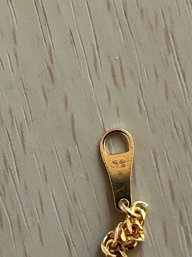 k24ネックレス＆k24エンジェルトップ（交渉中）