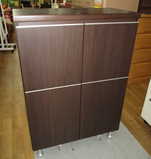 R353 家具の大丸 シューズボックス、ミニ下駄箱、幅73cm Used・綺麗