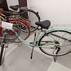 ★ジモティ割あり★  自転車 27インチ グリーン クリーニング済み TC1159 ☆ジモティ割あり☆ 自転車 27インチ グリーン クリーニング済み TC1159