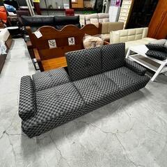 値下げ16,000円‼️美品 激安 ダミエ柄 ソファベッド クション付き?
