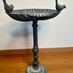 イギリスアンティーク バードバス 重量5.5kg バードフィーダー