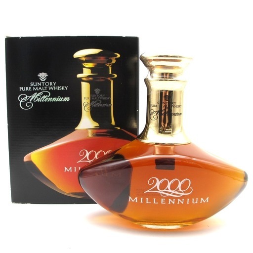 SUNTORY (サントリー) ウイスキー ミレニアム MILLENNIUM 2000 PURE MALT表記 推定山崎シングルモルトウイスキー 700ml 43% 古酒 未開栓