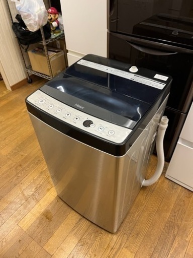 激安販売!! コンパクトタイプ Haier 5.5kg 全自動電気洗濯機 JW-XP2C55E 2019年