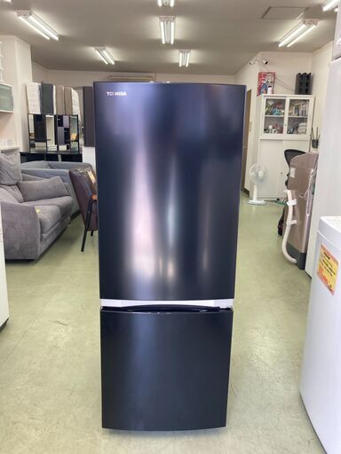 【リサイクルショップ　ピカソ　小松原】2020年製 東芝 TOSHIBA 153L 2ドア 右開きタイプ 冷蔵庫 GR-R15BS★6006★