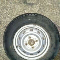 サンバーバン タイヤ、ホイール(車のパーツ)の中古が安い！激安で譲り  