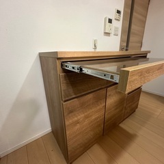 売却先決定済 【購入2年以内】[幅120] キッチン収納 食器棚 ステンレス