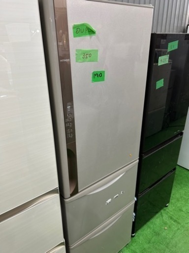 8/31.9/1限定販売ご来店時、ガンお値引き‼️HITACHI(日立) 2019年製375 L 3ドア冷蔵庫