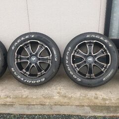 ハイエース。バルベロ。17インチ。中古4本セット。