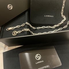 【ＬＯＷＢＡＬ】シルバー925 
ネックレス