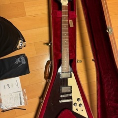 GIBSON FLYING V ハードケースPENICILLINサイン付き

