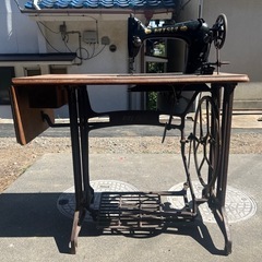 【GO-165】MITSUI 三井 ミシン 足踏みミシン 昭和レトロ